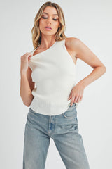 Soft Pink Tank Sweater
