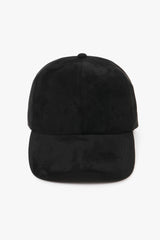 Suede Fall Winter Baseball Cap: Beige