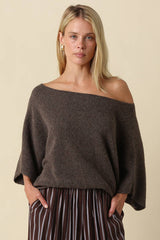 Gloria One Shoulder Knit Top