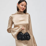 Charlotte Evening Bag: Champagne
