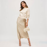 Charlotte Evening Bag: Champagne