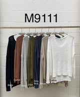 Coastal Luxe V-Neck Sweater | Lightweight Cotton Blend Knit: Camel / Contemporary / L