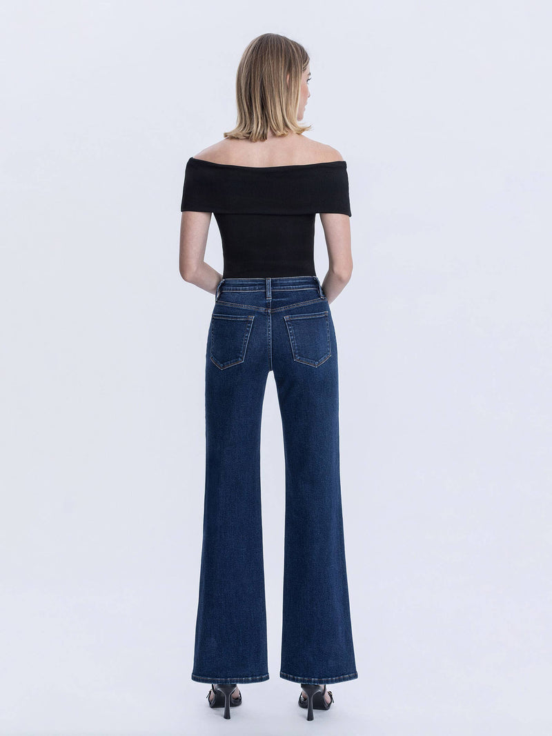High Rise dark Vintage Flare Jeans