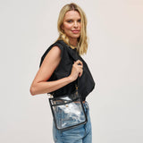 Beckham - Clear Crossbody: Black