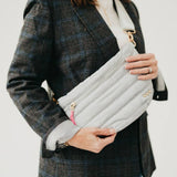 Jolie Puffer Bum Bag: Olive