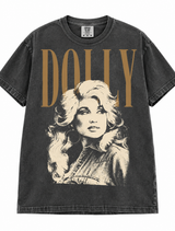 Dolly Parton Comfort Colors Shirt, Retro Country Music Tee: Black / Comfort Colors / L