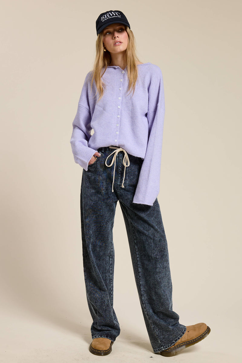 Essential Button Down Cardigan