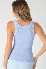 NS8465 - Vintage Reversible Lace Top: Vintage Java