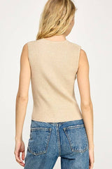 Soft Stretchy Sweater Tank