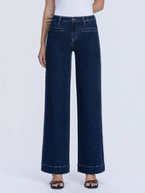 High Rise Trouser Wide Leg