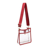 Beckham - Clear Crossbody: Black