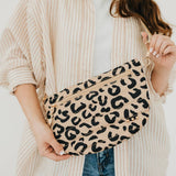 Jolie Puffer Bum Bag: Olive