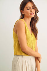 Beige Knit Vest