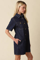 Demi Denim Shirt Dress