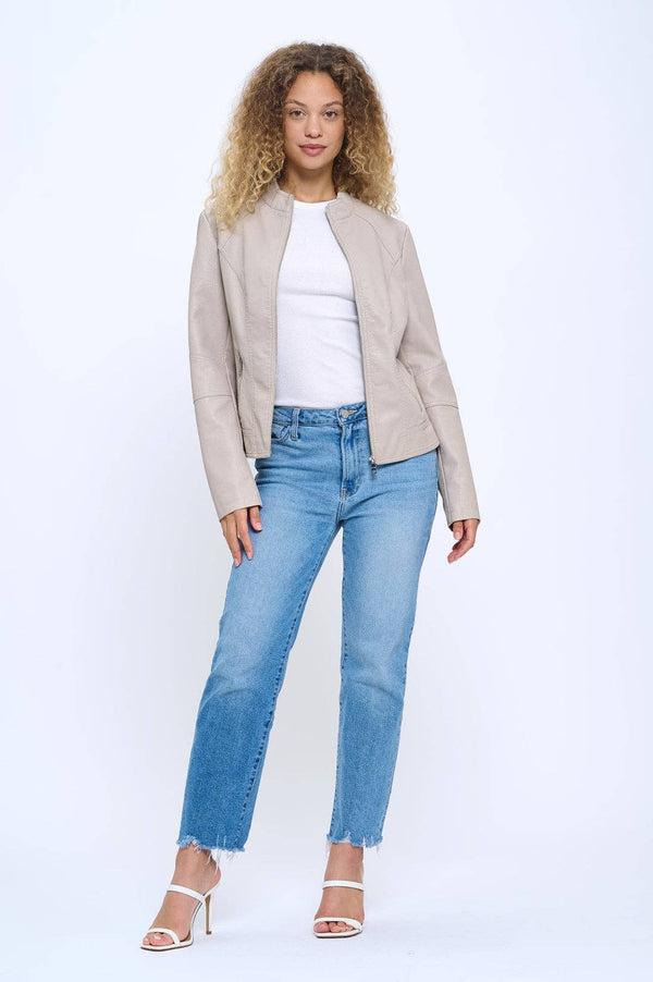 Vegan Leather Jacket