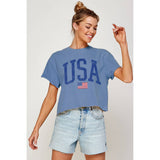 USA Vintage Tee White