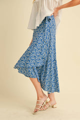 Wrap Ruffle Skirt
