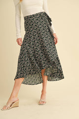 Wrap Ruffle Skirt