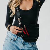 Jolie Puffer Bum Bag: Olive
