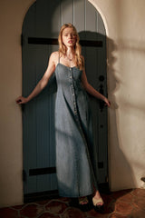 Maxi Denim Dress