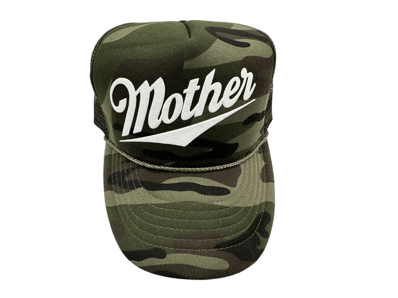 Mother Summer Trucker Hat: Camo