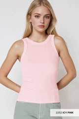 Ribbed Tank Top Bananna