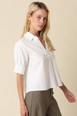 Ella Puff Sleeve Blouse