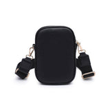 Celeste Woven Multi Compartment Crossbody: Oatmilk