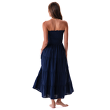 Navy 100% Cotton Dress