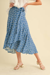 Wrap Ruffle Skirt