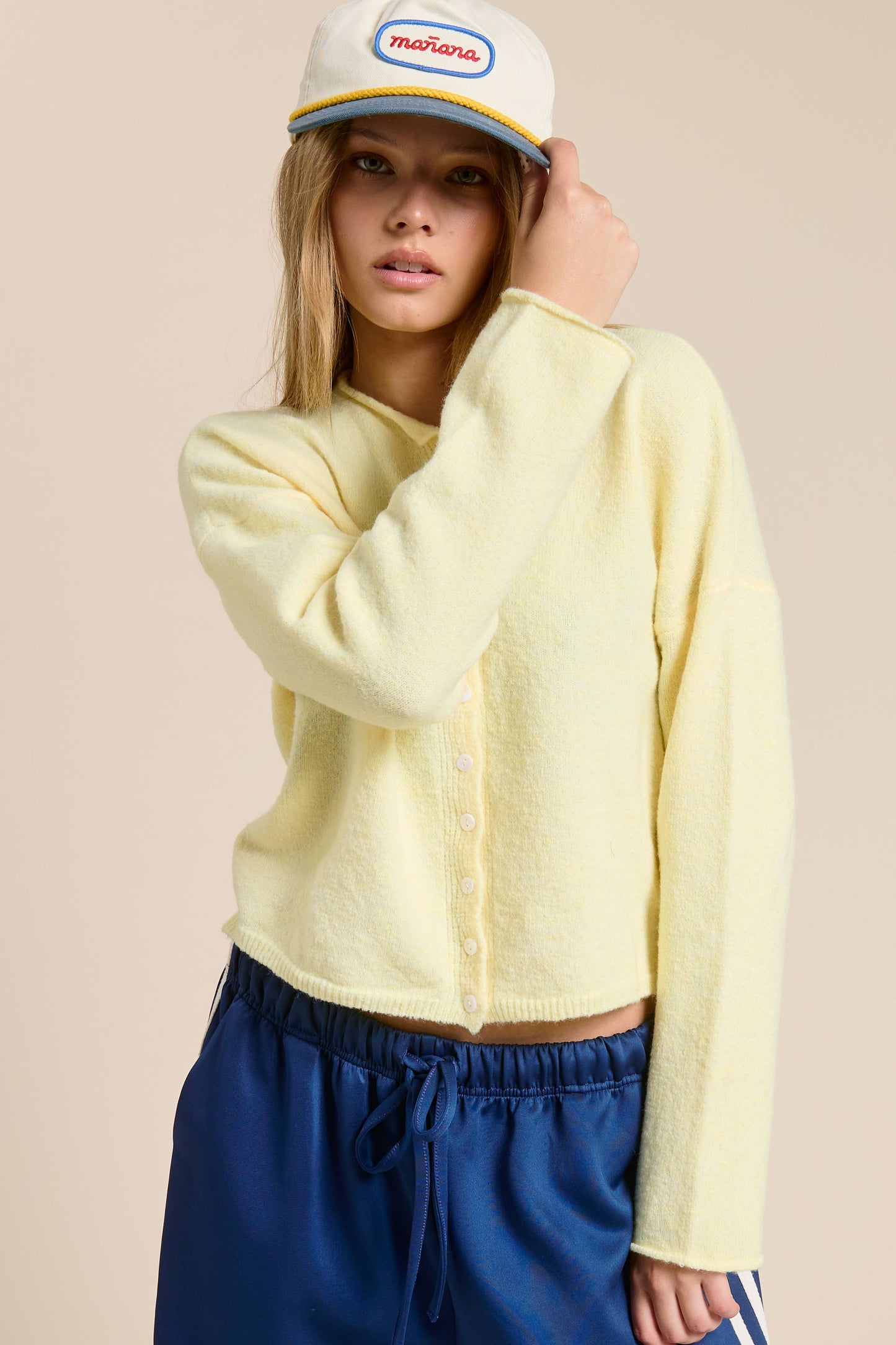 Essential Button Down Cardigan