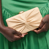 Serenity Evening Bag: Natural