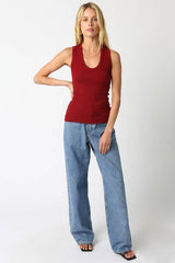 Kelsey Tank Top Navy