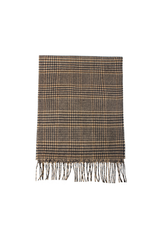Softer than Cashmere HOUNDSTOOTH Vegan CashmereTouch Scarves: 21011 grey