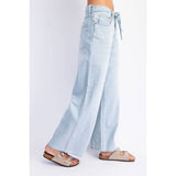 Baggy linen jeans