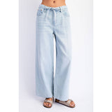 Baggy linen jeans