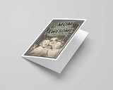 Funny Mothers Day Cards + Display Stand | Mothers Day Gifts: Yes