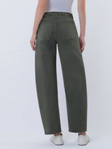 Green barrel Pant