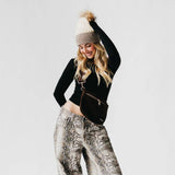 Suede Westlyn Woven Bum Bag: Suede Chocolate