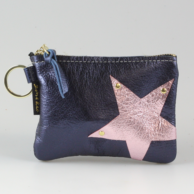 The NEW SIDE STAR Applique Kara: Metallics: Ruby w/ Gold Star / Ring