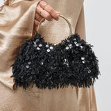 Charlotte Evening Bag: Champagne