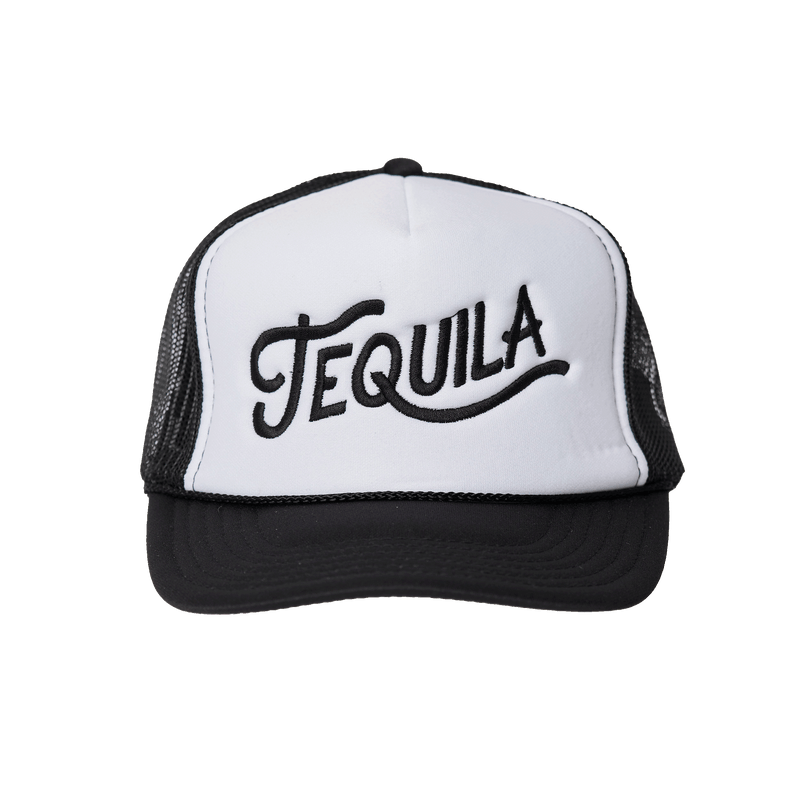 Tequila Trucker Hat: Captain Blk/Gld