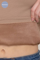 Long Sleeve Crew Neck Inner Fur