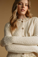 Beige Light Knit cardigan