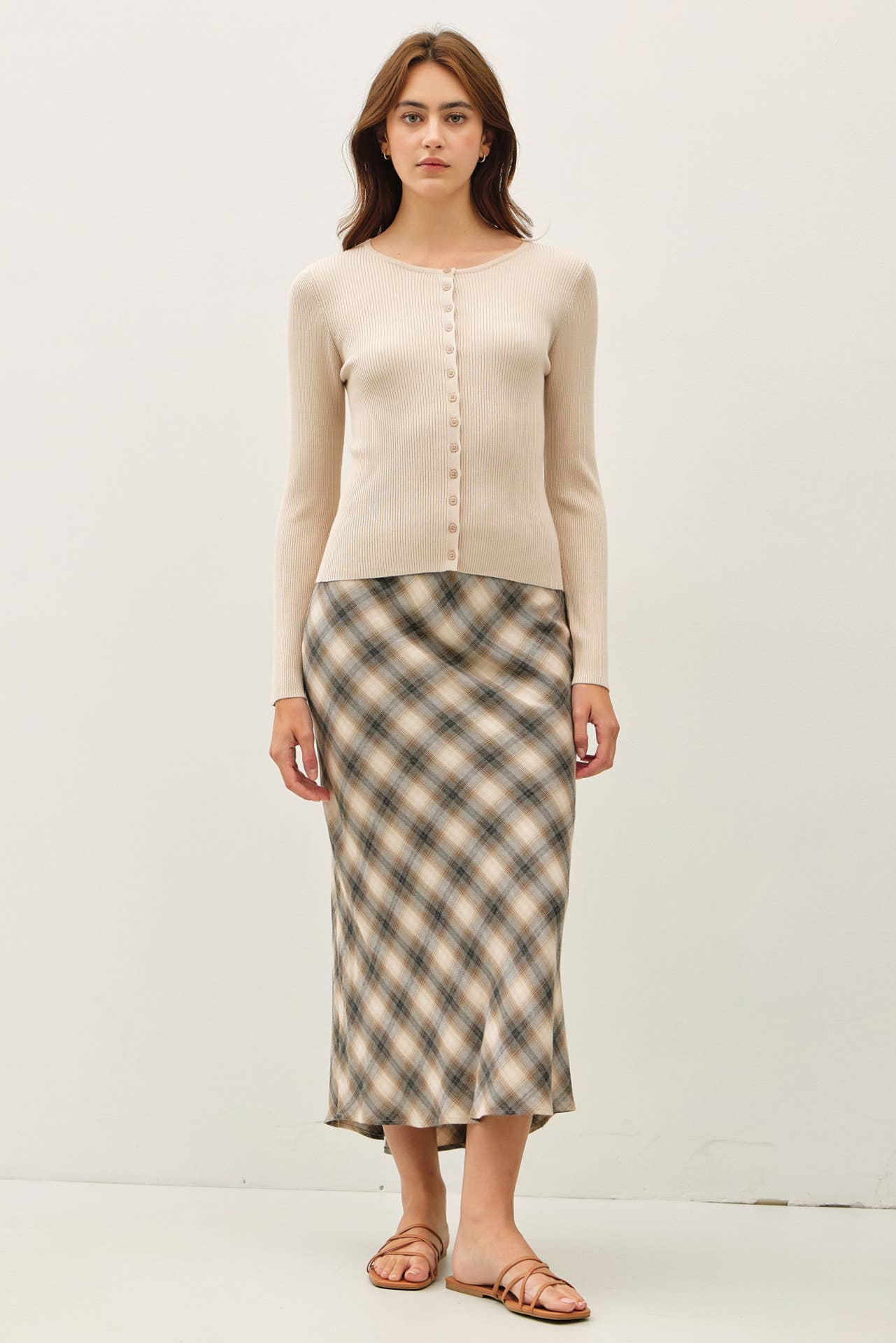 Ribbed Cardigan