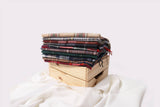 Softer than Cashmere HOUNDSTOOTH Vegan CashmereTouch Scarves: 21011 grey