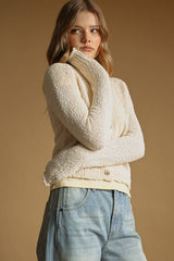Beige Light Knit cardigan