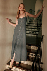 Maxi Denim Dress
