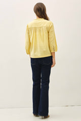 Crisp Cotton Flowy Top
