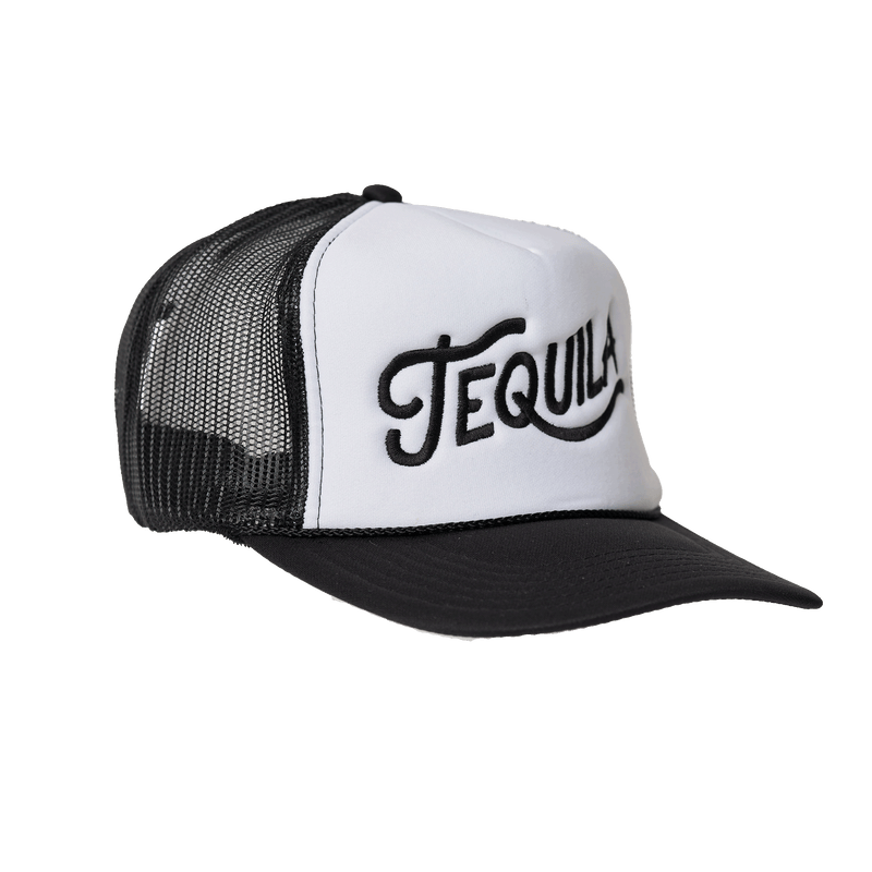 Tequila Trucker Hat: Captain Blk/Gld